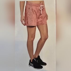 Women's Pink Drawstring Shorts Size XL